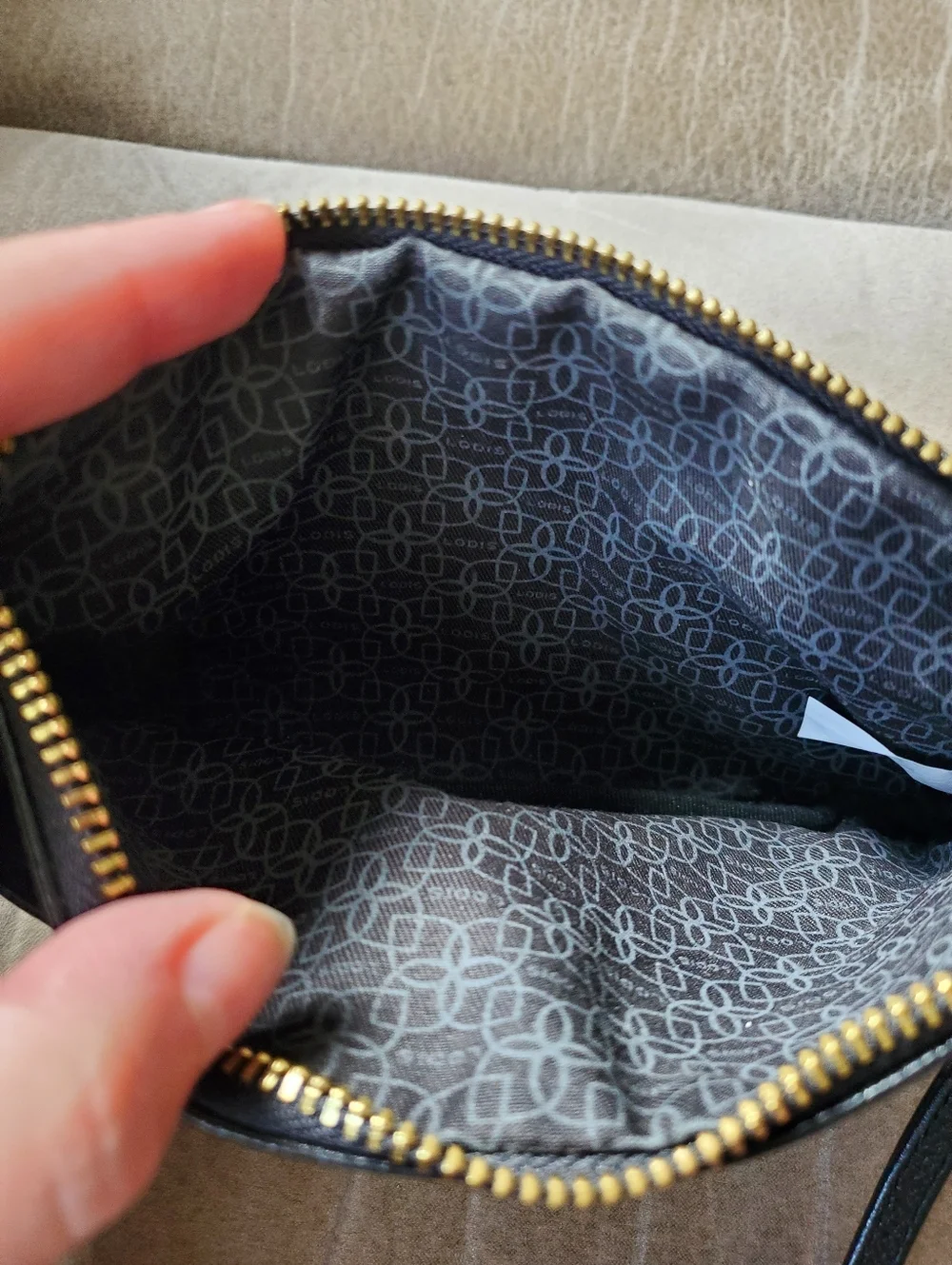 Lodis see authentic zipper
