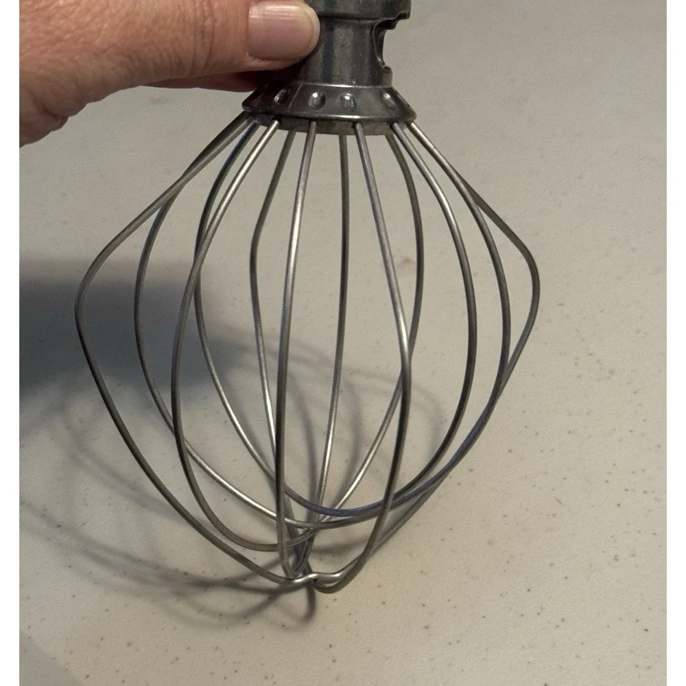 KitchenAid Wire Whip Whisk for 4.5-5 Qt Tilt Head Mixer 6 Wire K45WW NOS