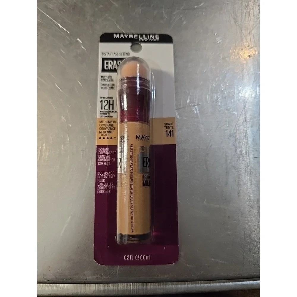 Maybelline Instant Age Rewind Eraser Dark Circles, #142 Golden, 0.2 fl oz NIPS
