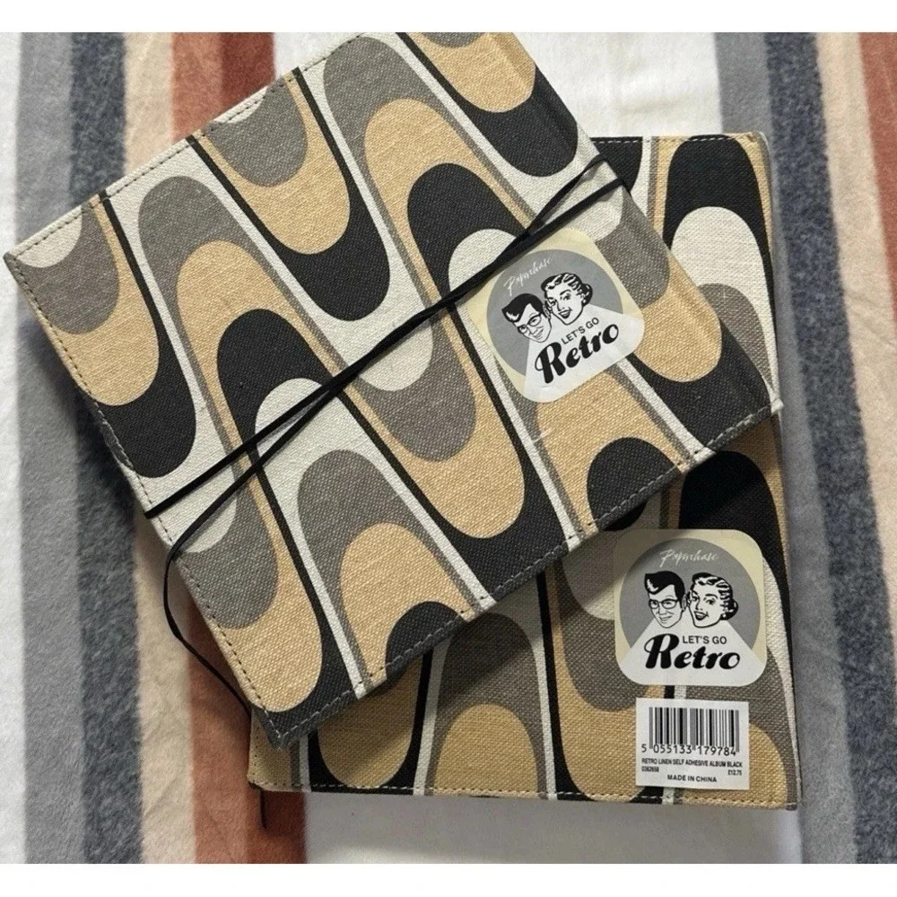 Let's Go Retro   Journal and Photo Album Set ! New! Vintage Vibes Retro !