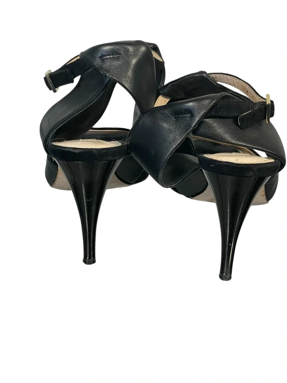 Louise et Cie black leather