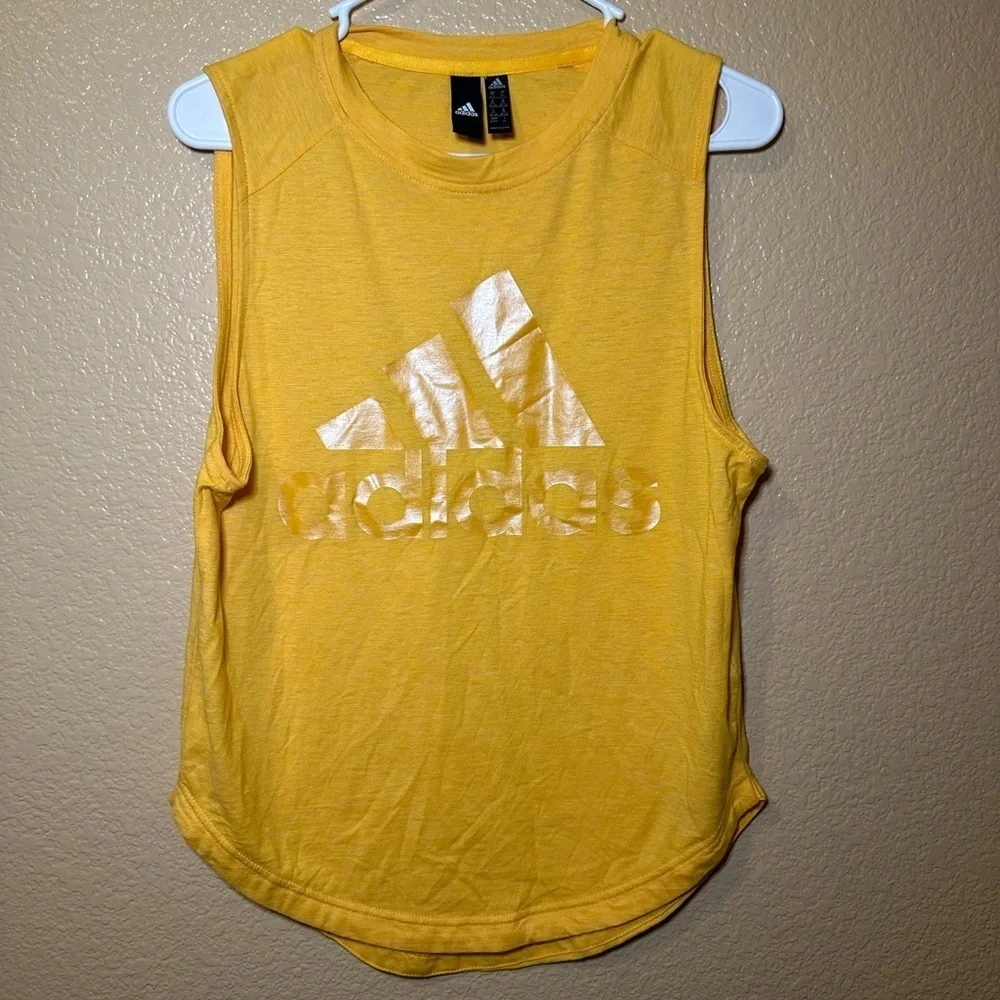 Adidas Vibrant Yellow Tee