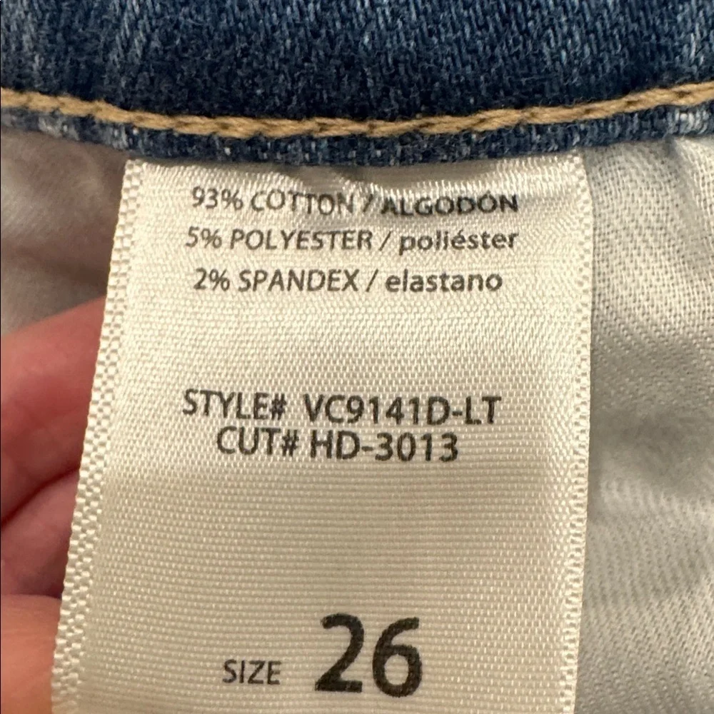 Vici -Icon Super Stretch High Rise Straight Jeans