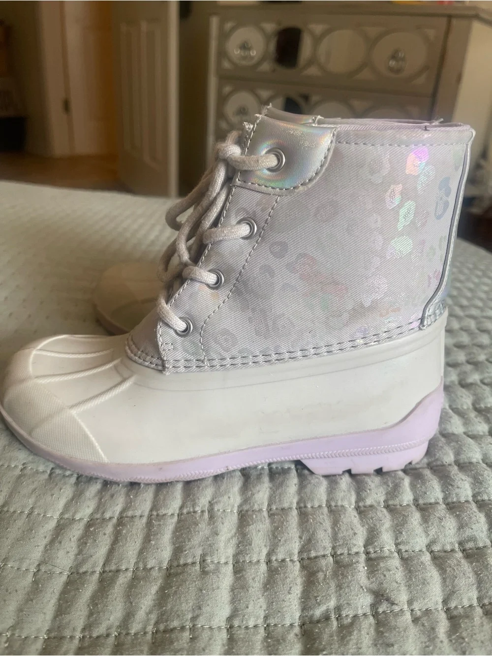 Sperry waterproof rubber