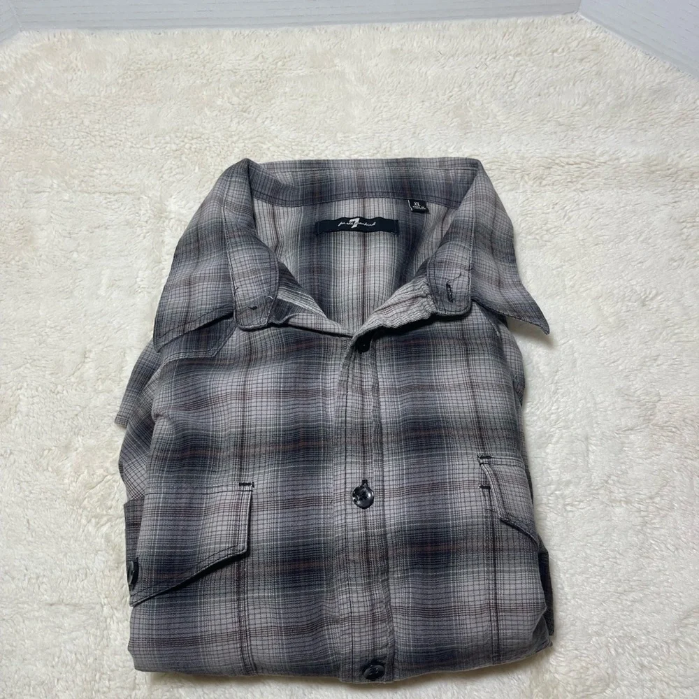 7 For All Mankind design button stylish
