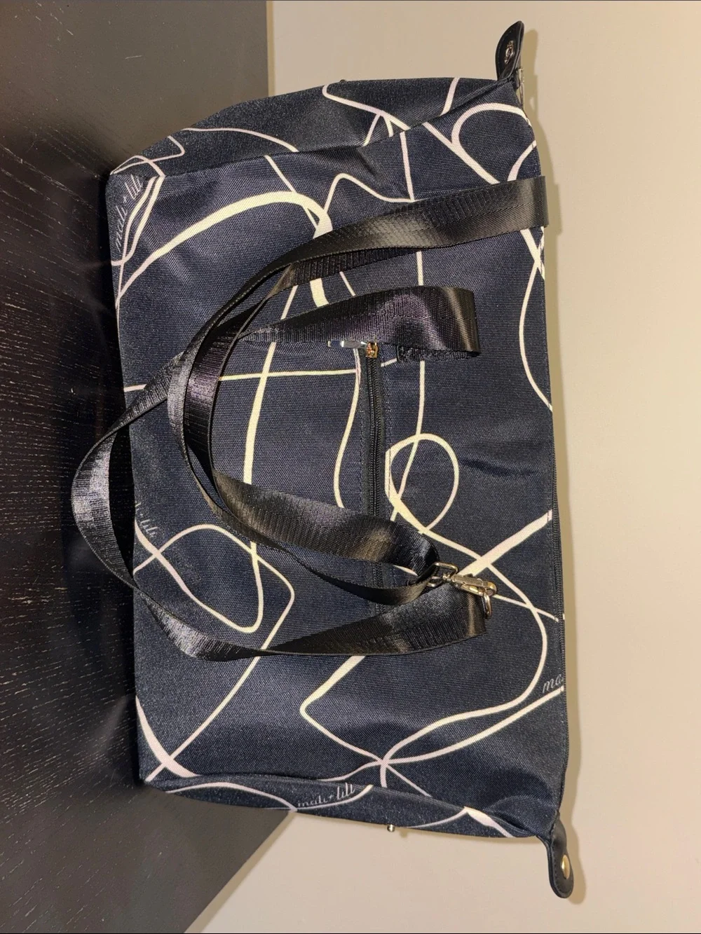 NWOT Mali & Lili Abstract Weekender Bag