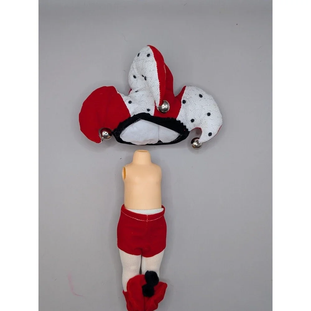 Vogue Ginny Court Jester Doll parts and Outfit, Fantasy Collection 1988 Vintage