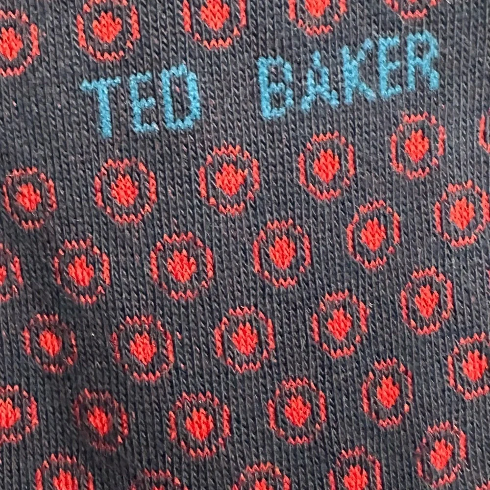 Ted Baker London Mens Organic Geo Dress Socks One Size 1 pair NWOT businessman
