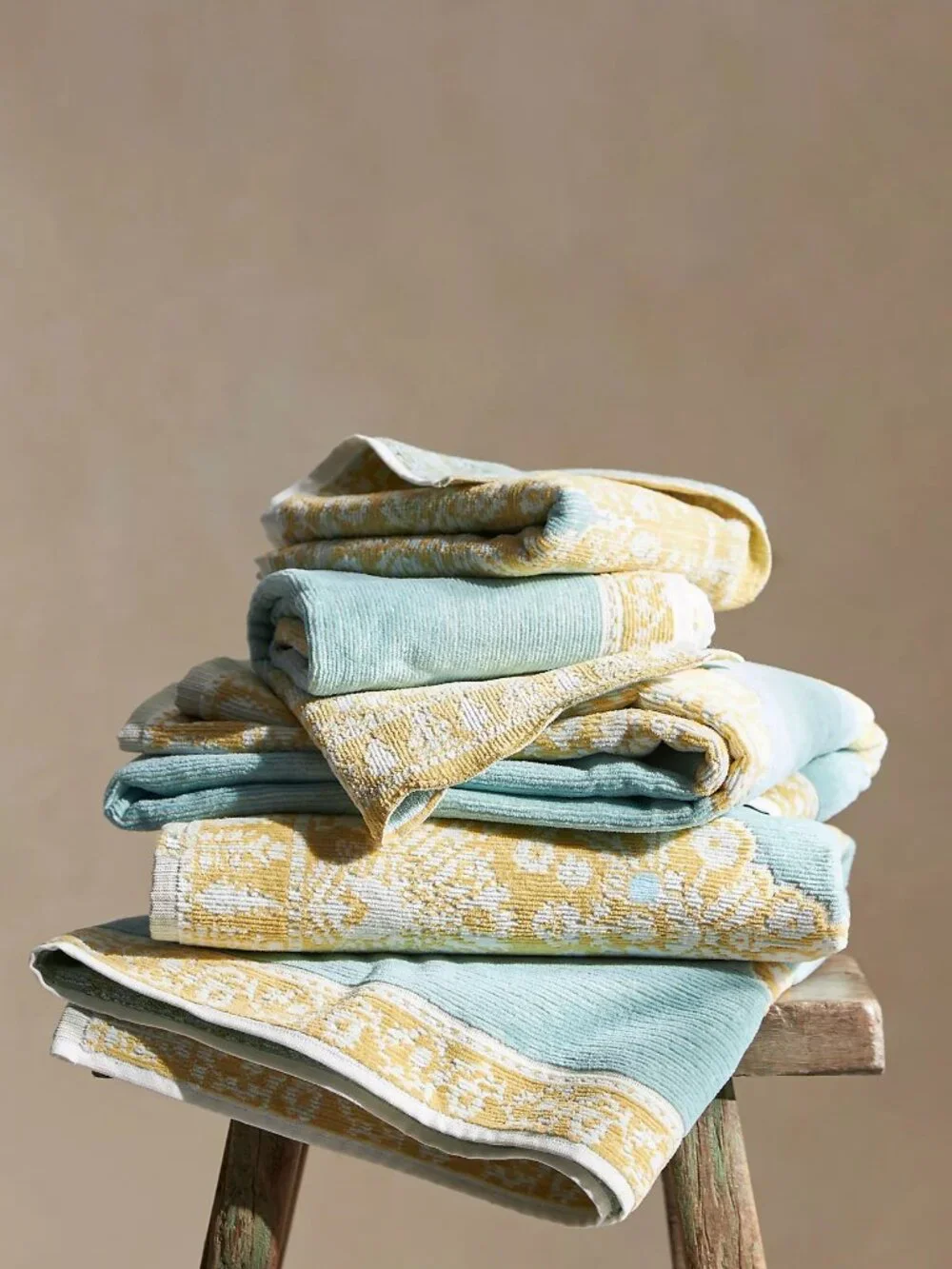 Anthropologie bath towels