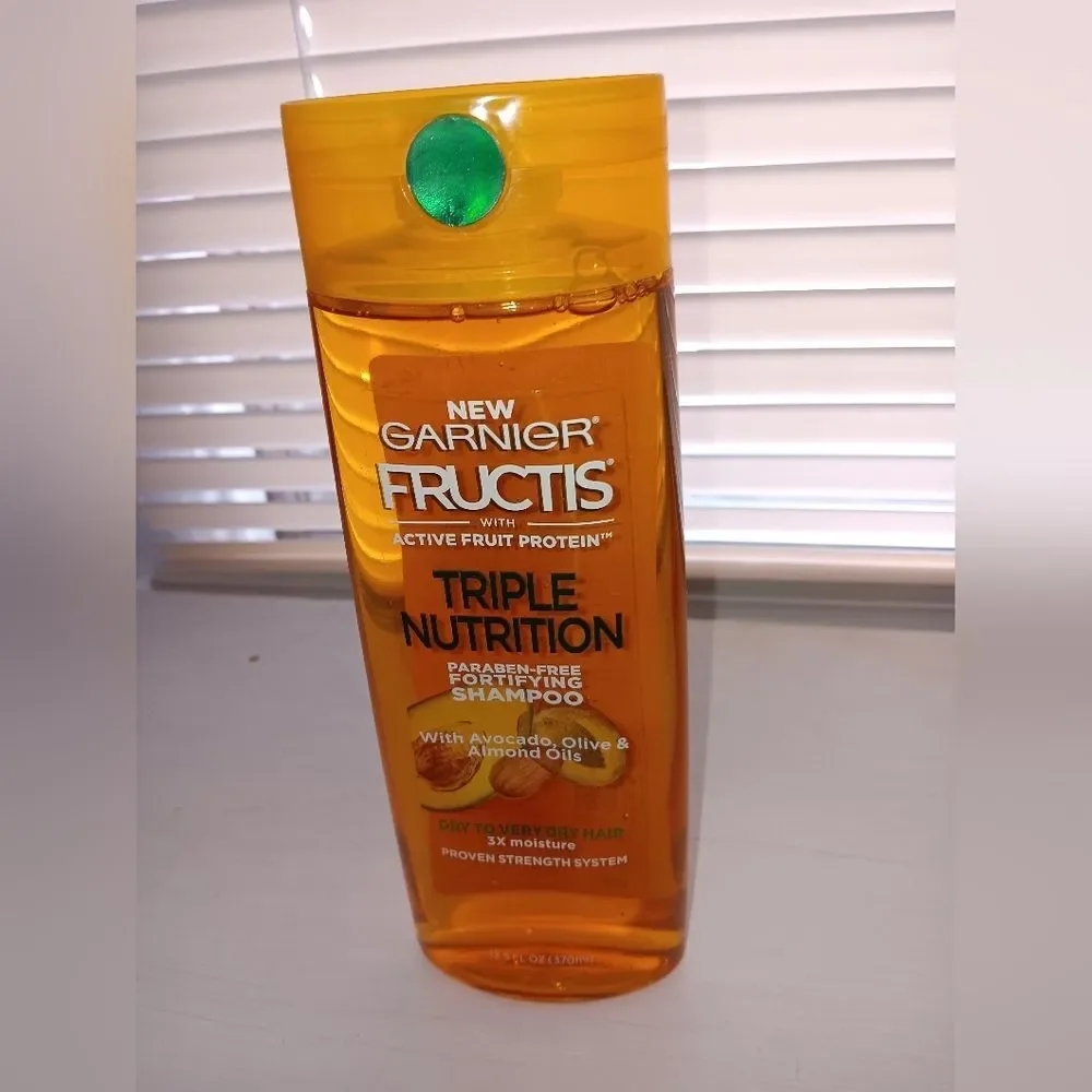 Garnier Fructis Triple Nutrition Shampoo 12.5oz
