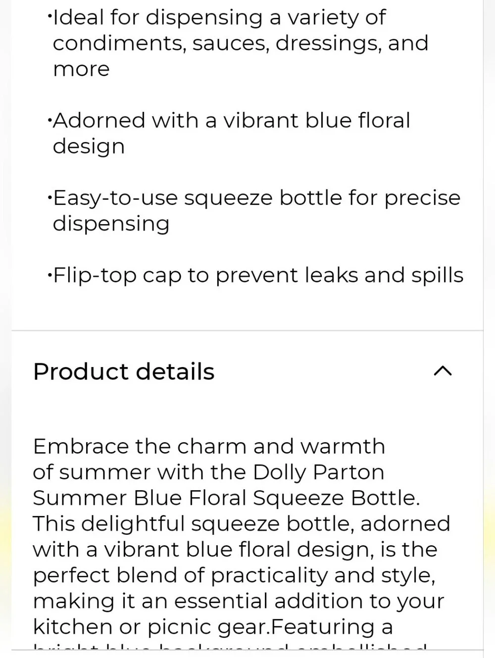 Dolly Parton bright floral