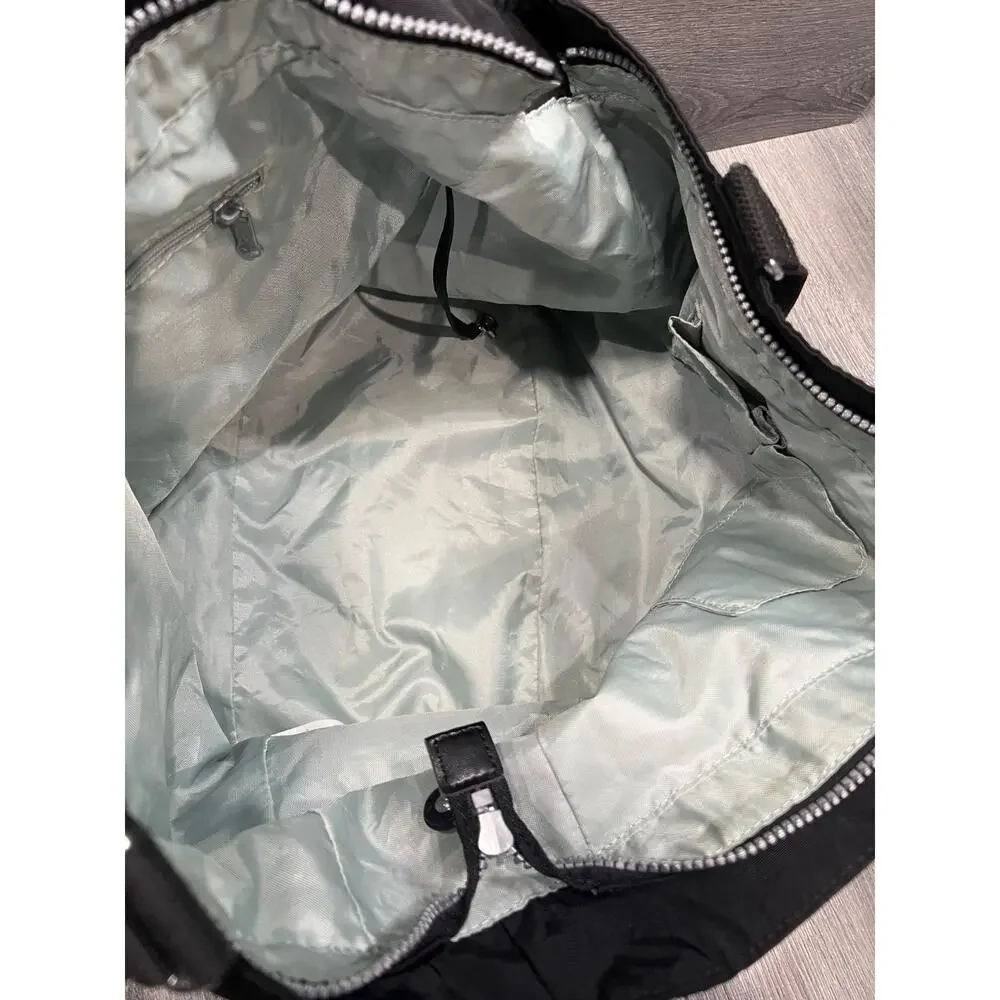 Kipling silver black shoulder