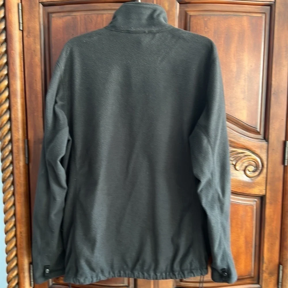 North Face TKA 200 black fleece jacket- size L
