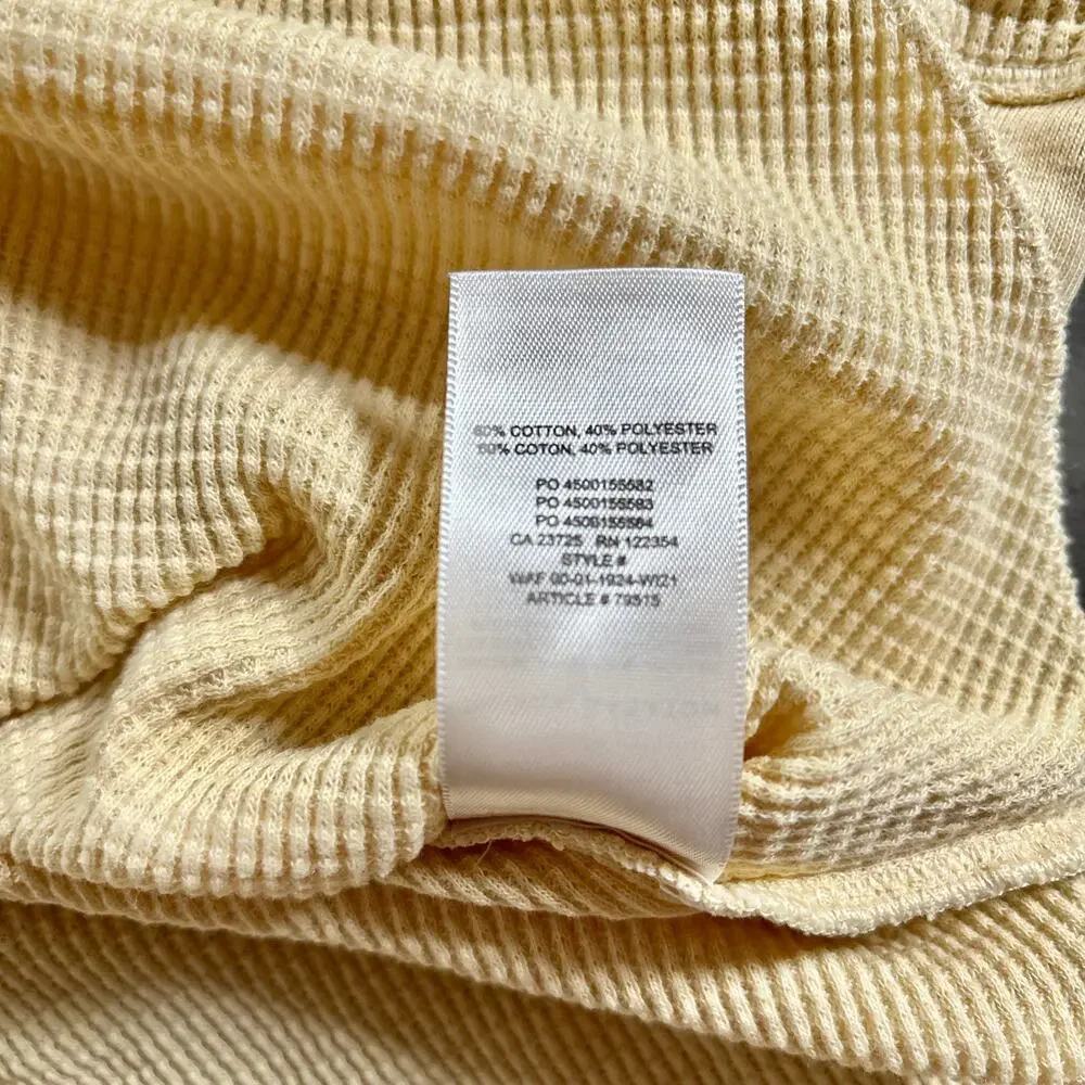 Aritzia thermal waffle