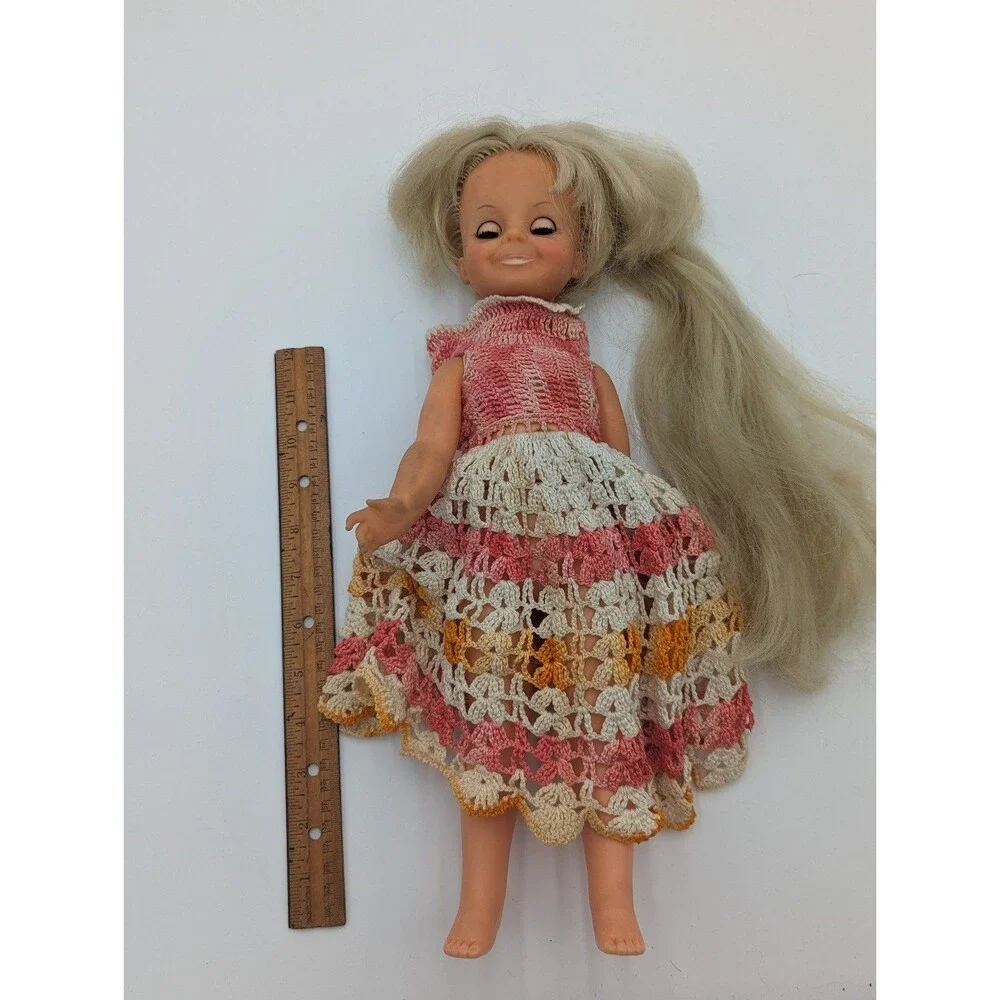 Vintage ideal doll grow hair family