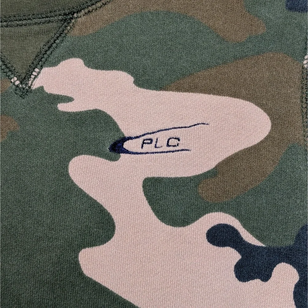 Vintage The Children's Place Camo Camouflage 90s Crewneck Sweatshirt Size 5