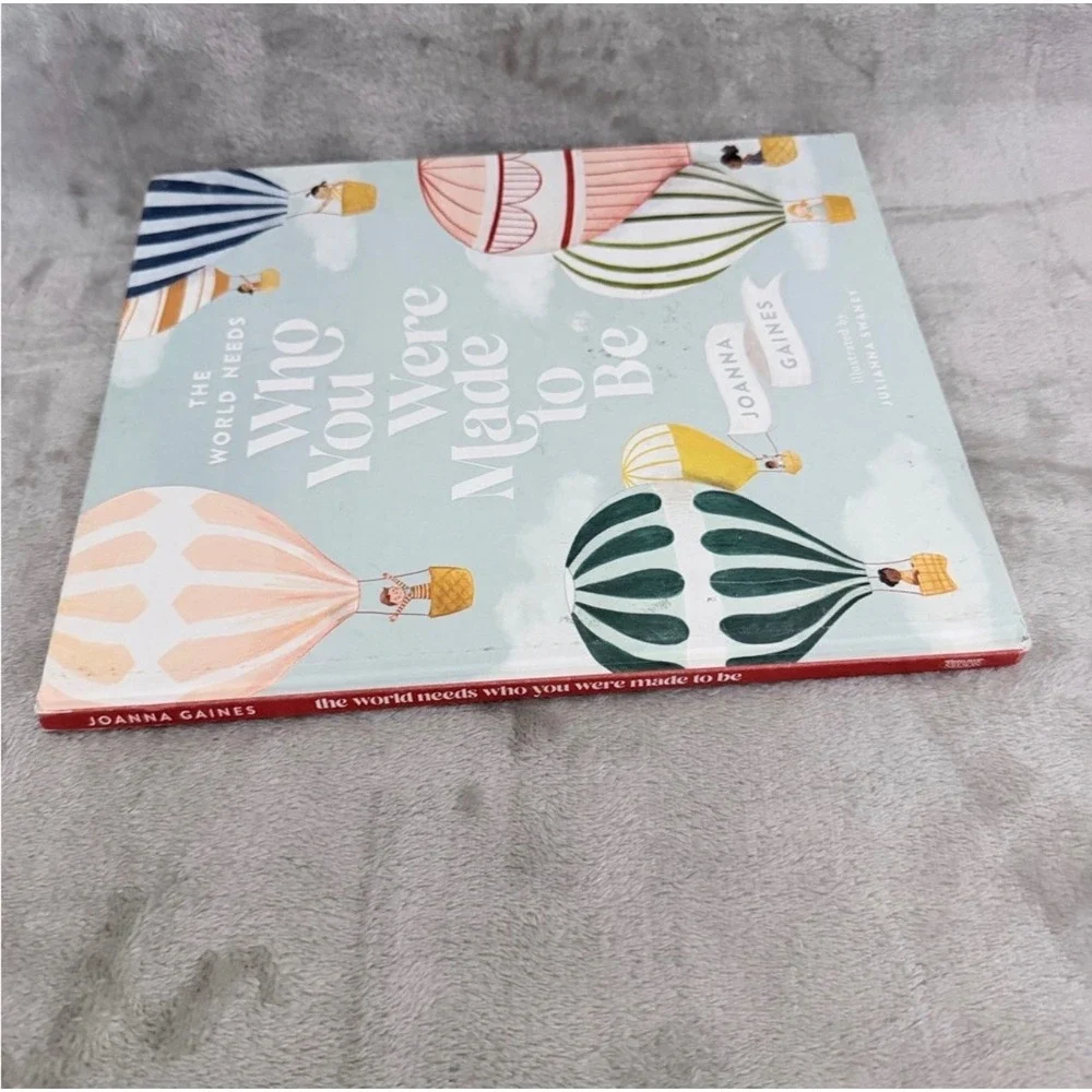 Joanna Gaines The World Needs Who You Were Made to Be Hardcover Kids Book Blue‎