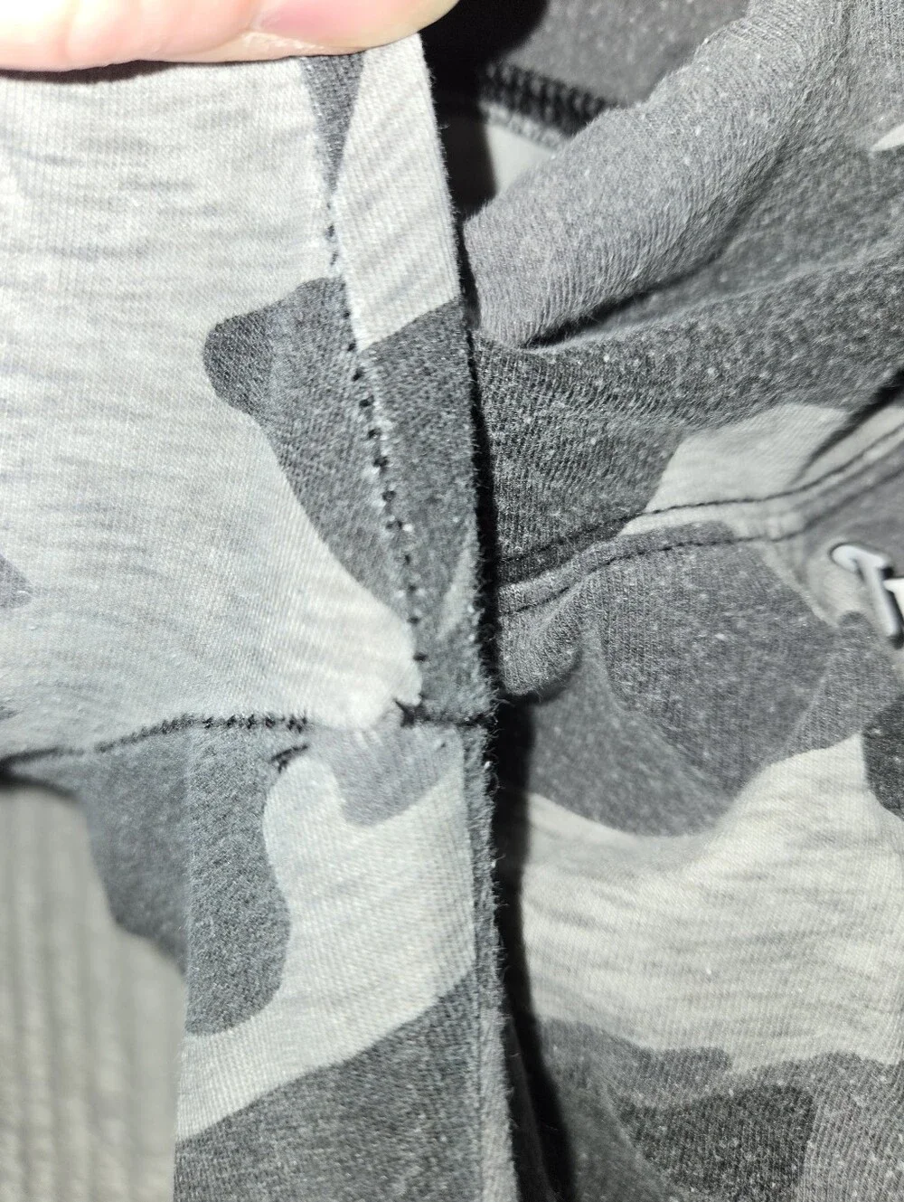 Justice Grey Camo Leggings - L