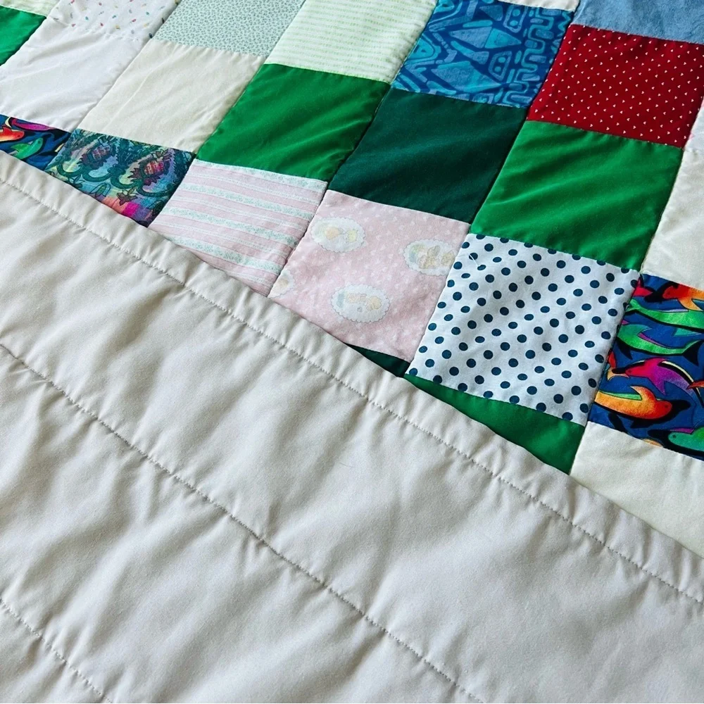 Handmade 65”x92” vintage