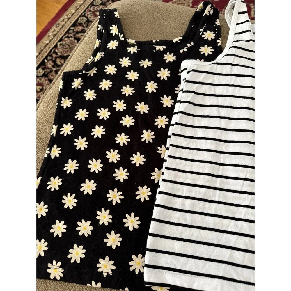 Girls Lot of Of 4 Size Large (10-12) Tank Tops By Old Navy (AH)