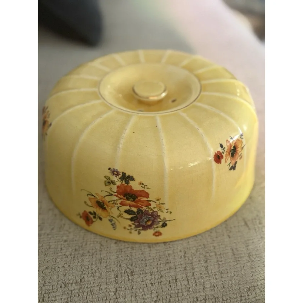 American Limoges/Sebring covered buttery discoloration