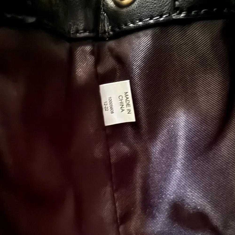 Tory Burch Small Fleming Soft Bucket Bag, Black, NWT