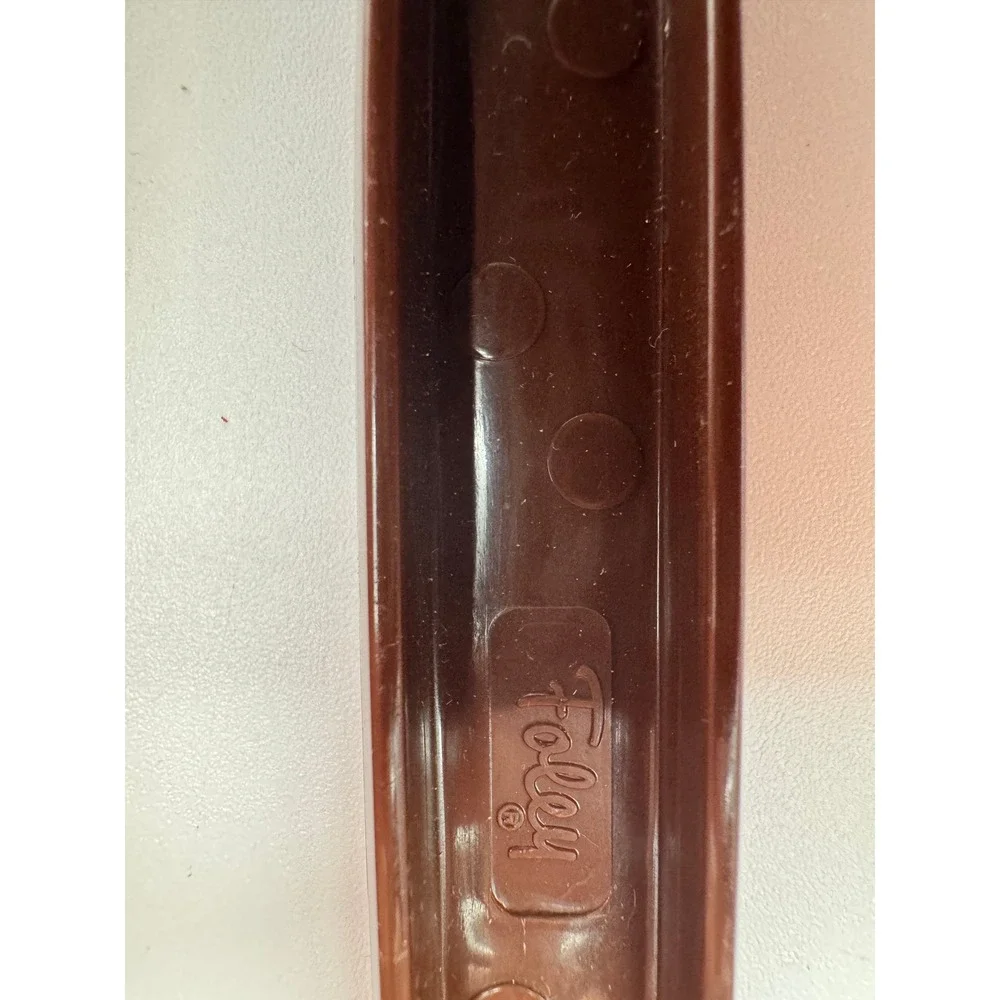 Foley Brown Melamine Salad Serving Spoon & Fork Set Vintage Mid Century