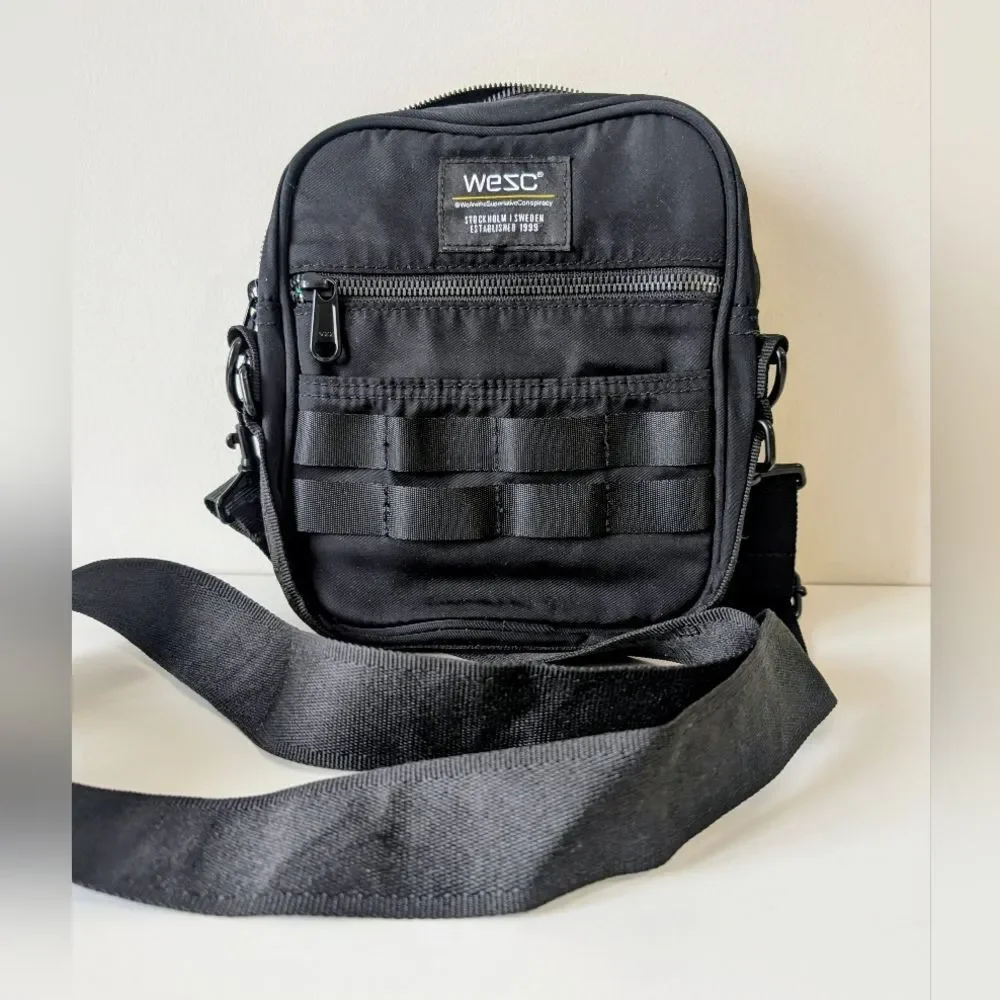 Wesc adidad Black Small Crossbody Bag