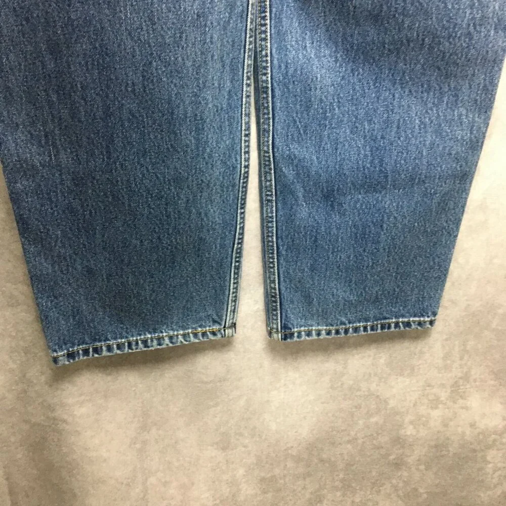 Levis‎ Mens Jeans 550 Relaxed Fit Blue size 38x30 Cotton Denim Zipper Fly