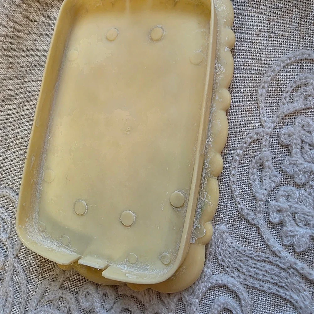 Vintage Amerock Carriage Metal Soap Dish Holders Antique Brass Brutalist MCM