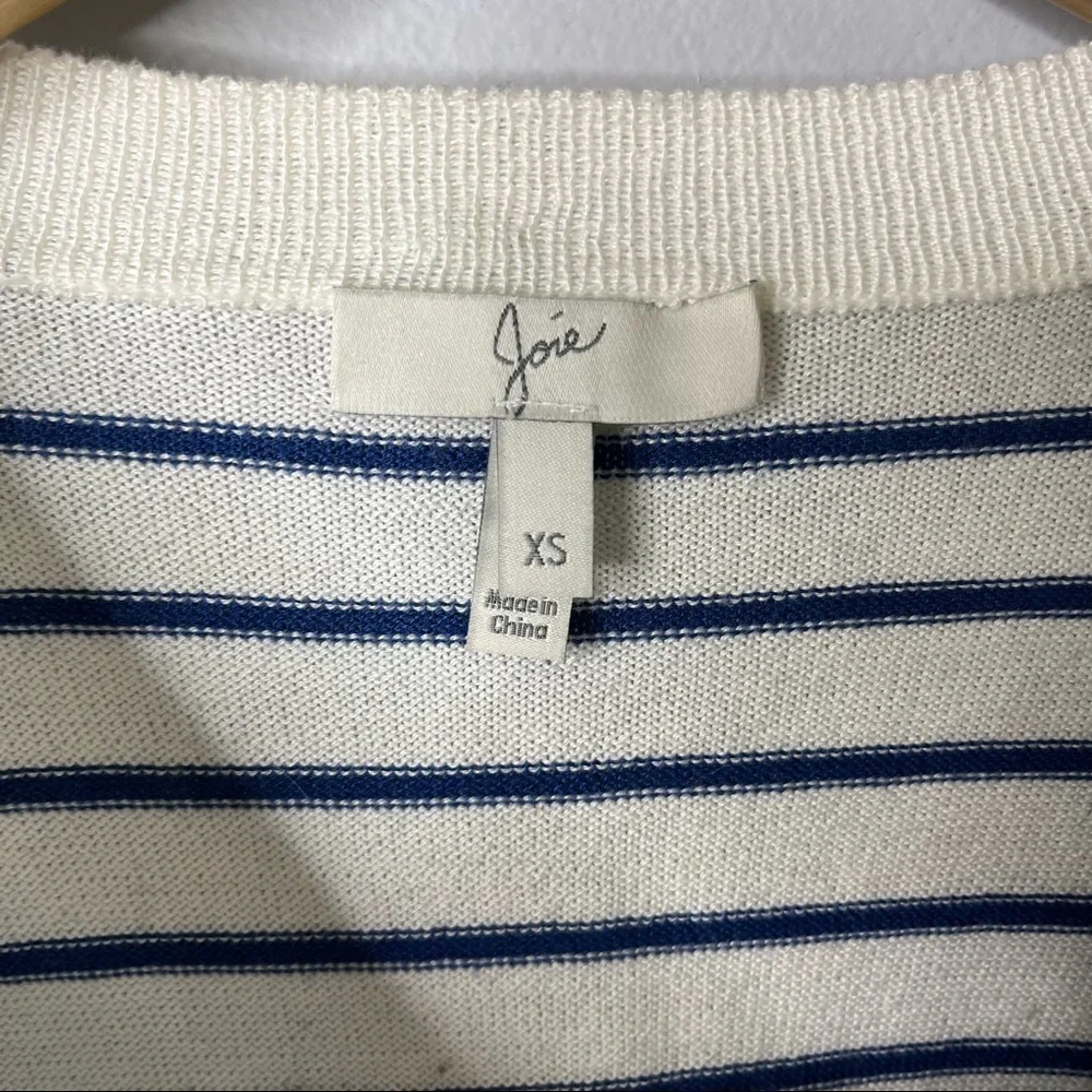 Joie blue striped