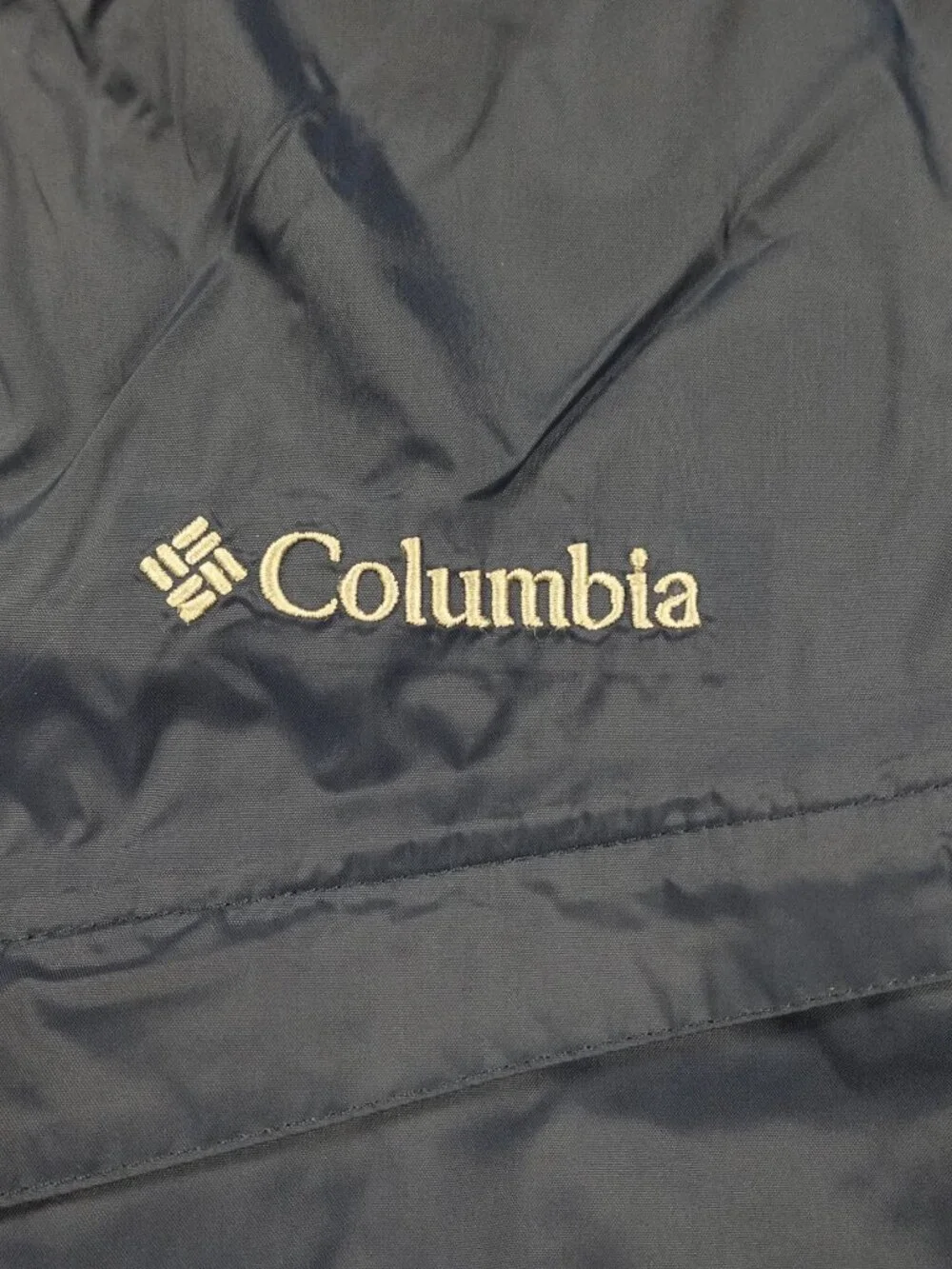 Columbia Watertight Rain Jacket Men’s LT Navy Omni-Tech Packable‎