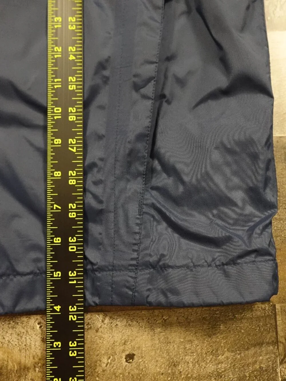 Columbia Watertight Rain Jacket Men’s LT Navy Omni-Tech Packable‎