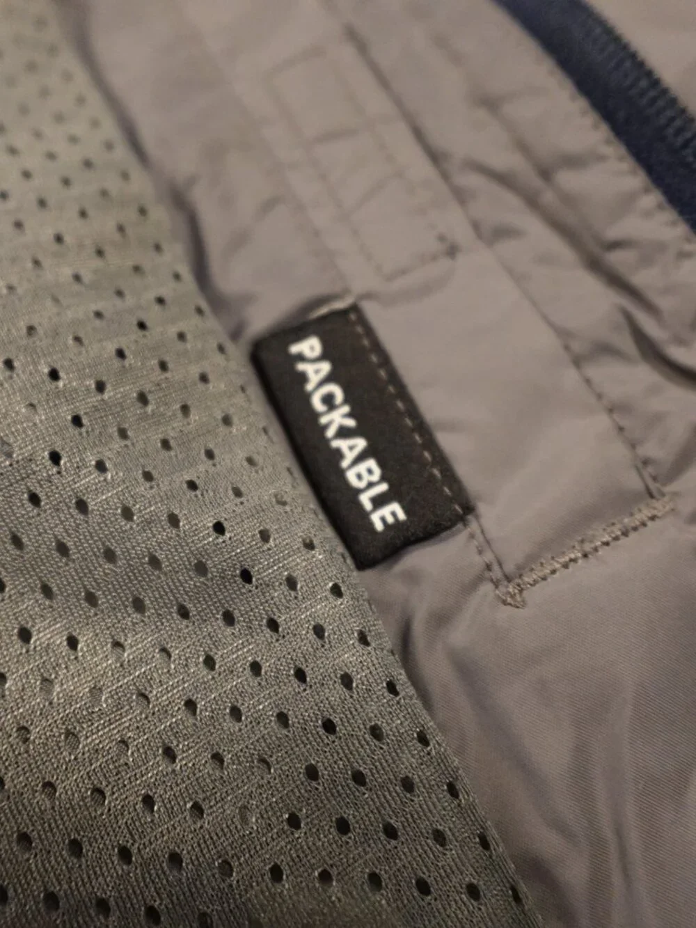 Columbia Watertight Rain Jacket Men’s LT Navy Omni-Tech Packable‎