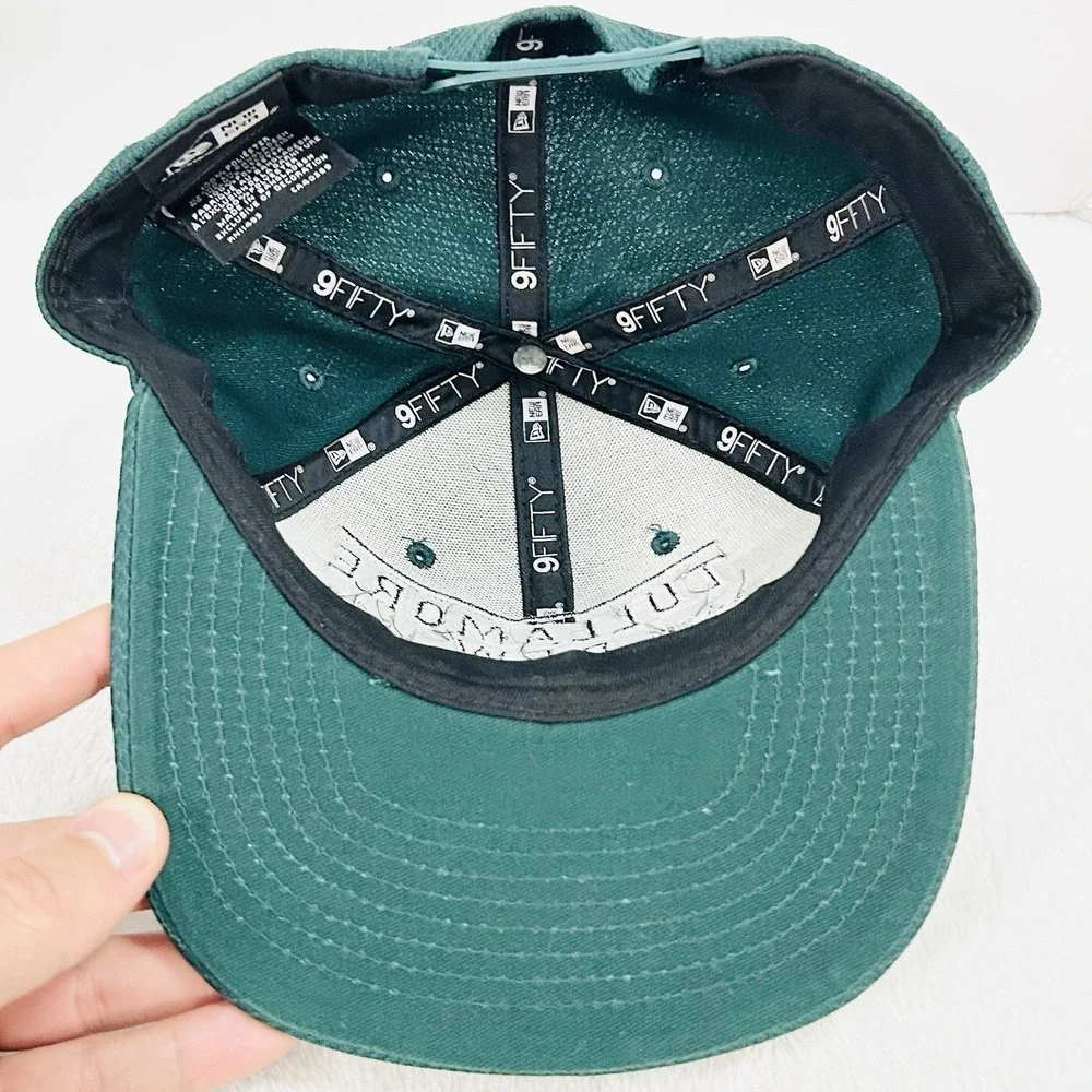 Tullamore D.E.W. Irish Whiskey New Era‎ 9FIFTY Snapback Hat Cap Adjustable Green