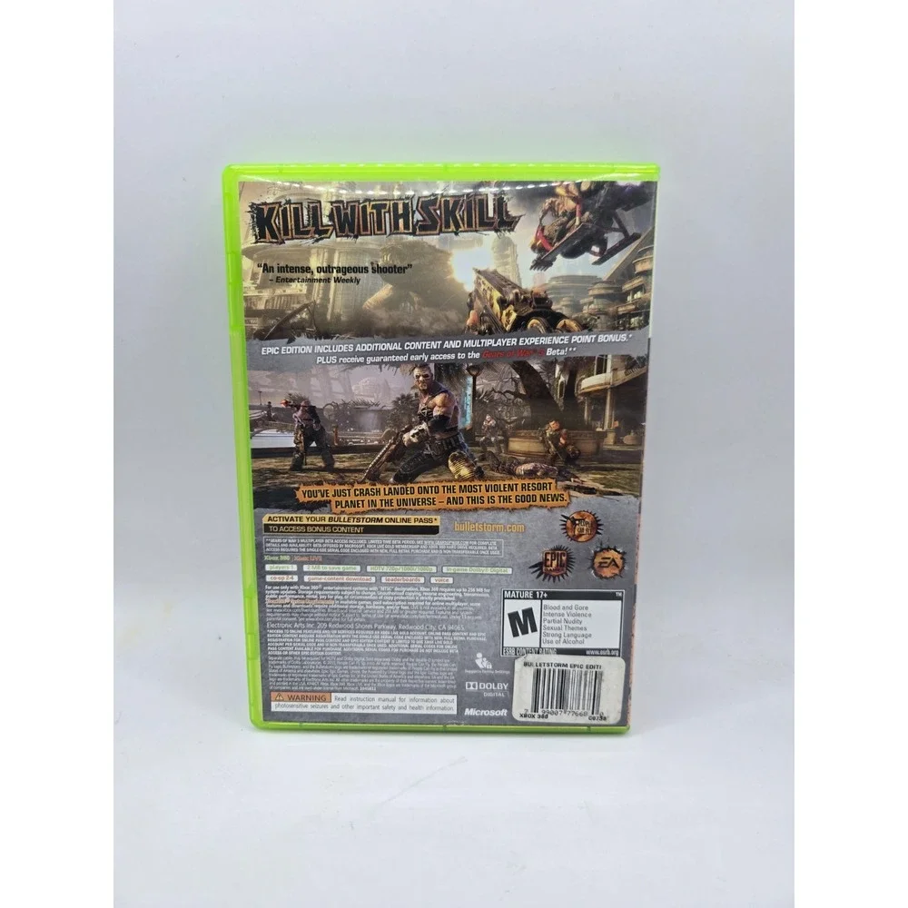 Microsoft bulletstorm epic