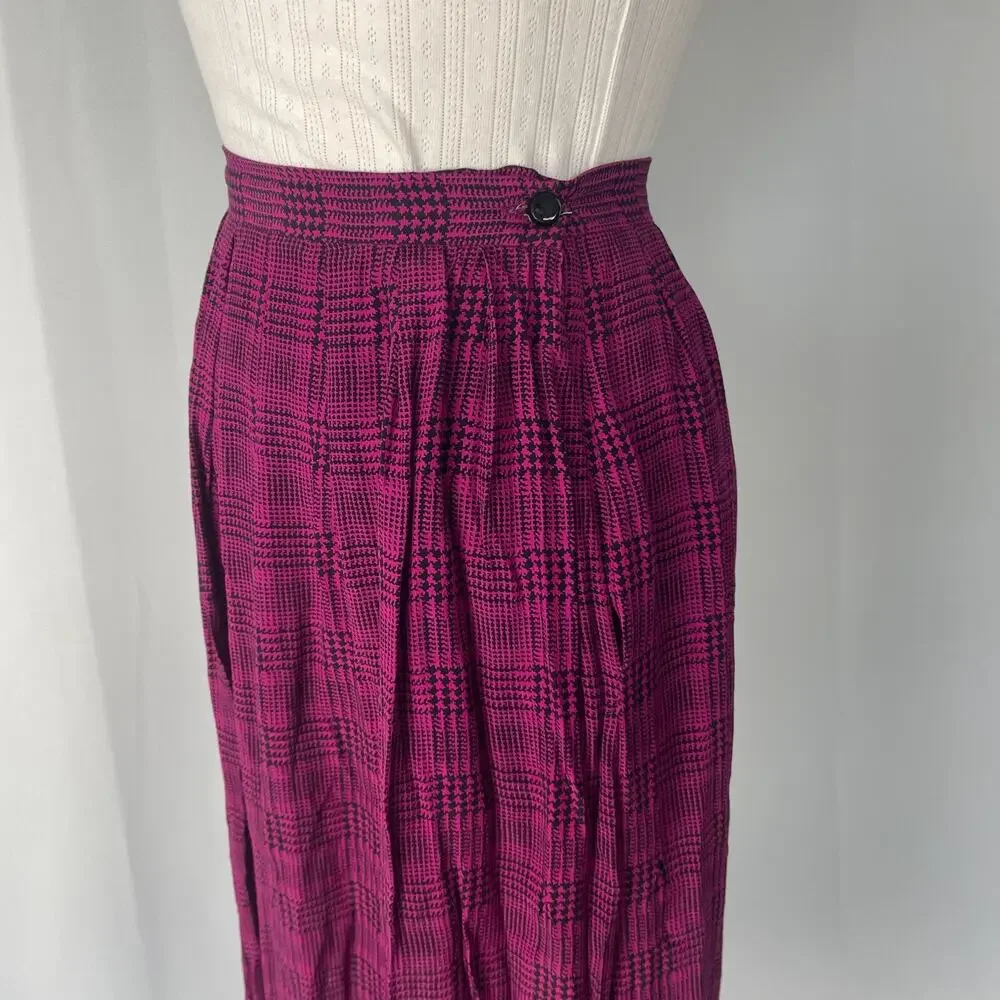 Vintage fabric visible