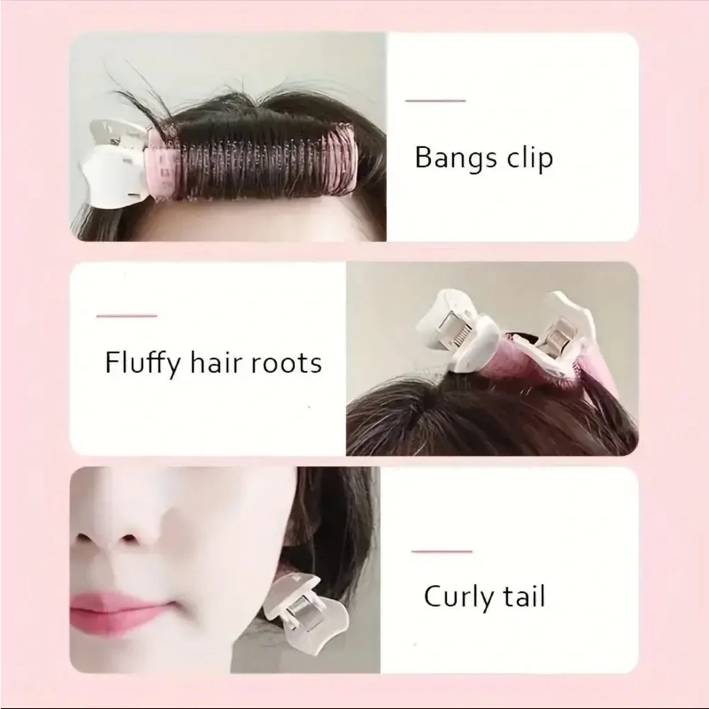 6pcs Instant Hair Volumizing Clips Natural Fluffy Hair Root Boosters Easy to Use