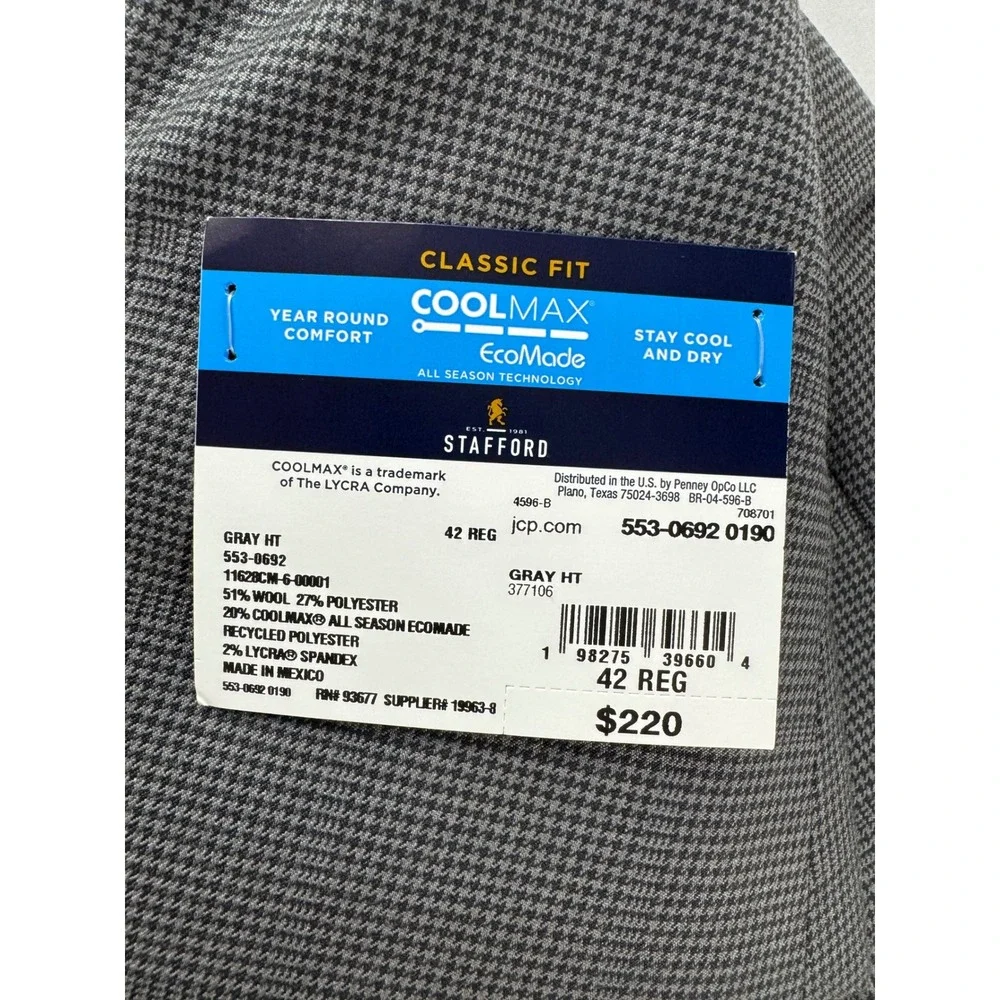 Stafford coolmax ecomade