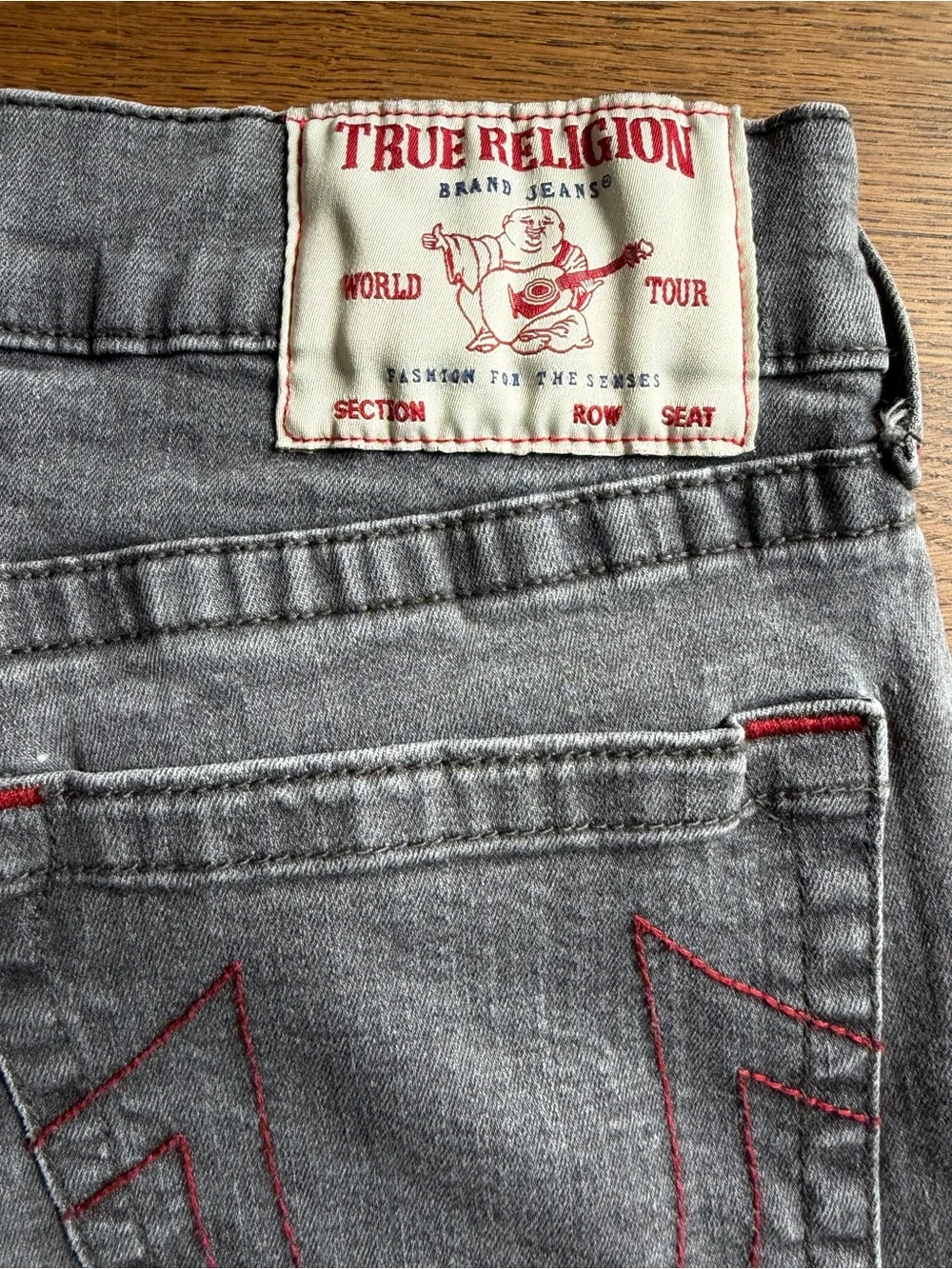 True Religion Men’s Gray Slim Jeans