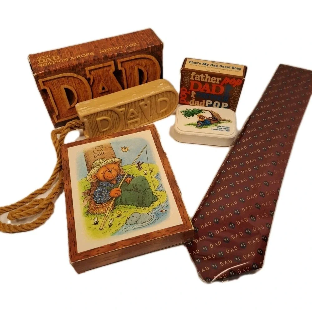Vtg Avon Father's Day Gift Set Wild Country After Shave 