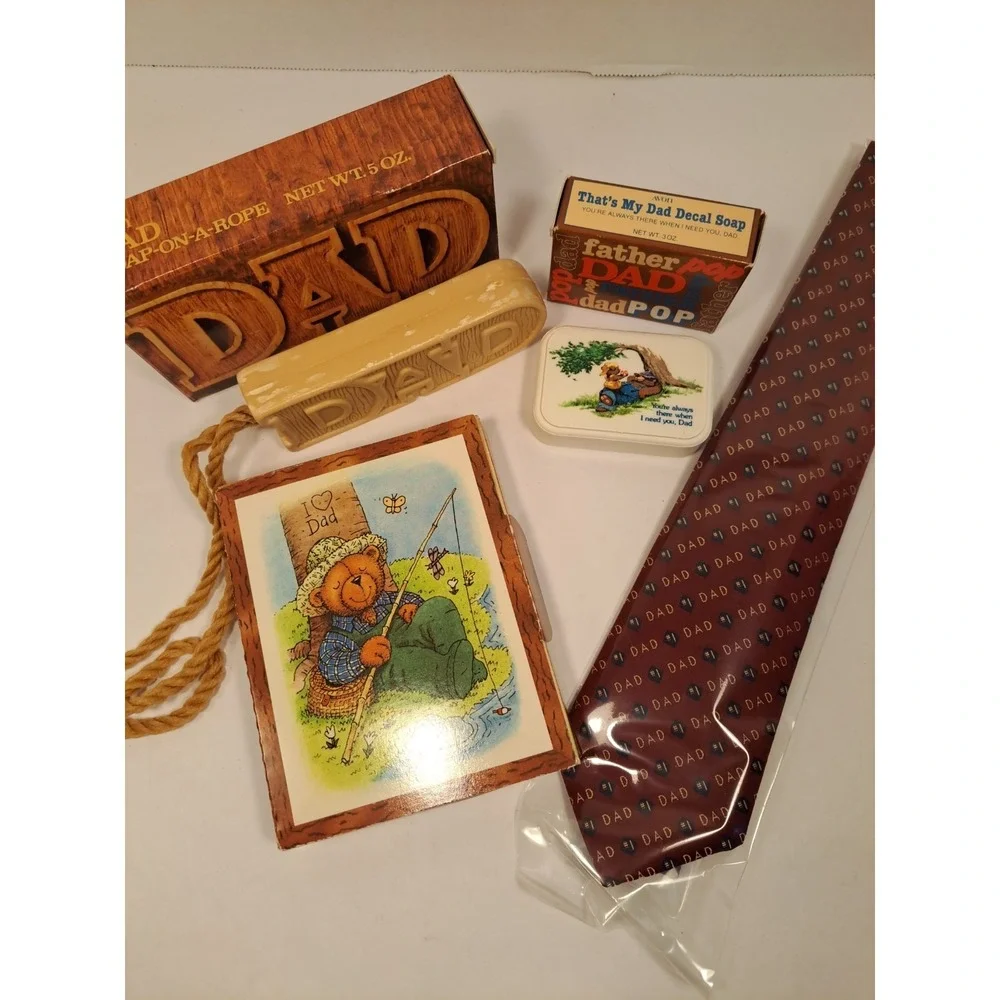 Vtg Avon Father's Day Gift Set Wild Country After Shave 