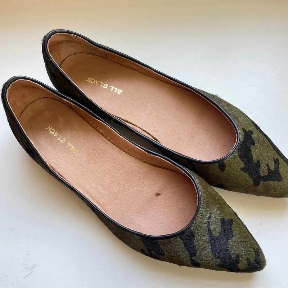 Anthropologie contemporary insight flats
