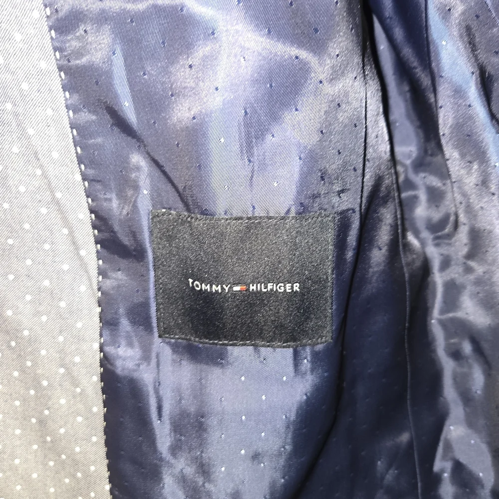 Tommy Hilfiger Blue Blazer with White Dots