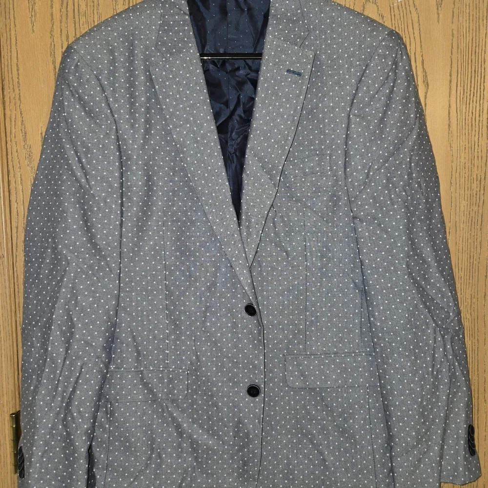 Tommy Hilfiger Blue Blazer with White Dots