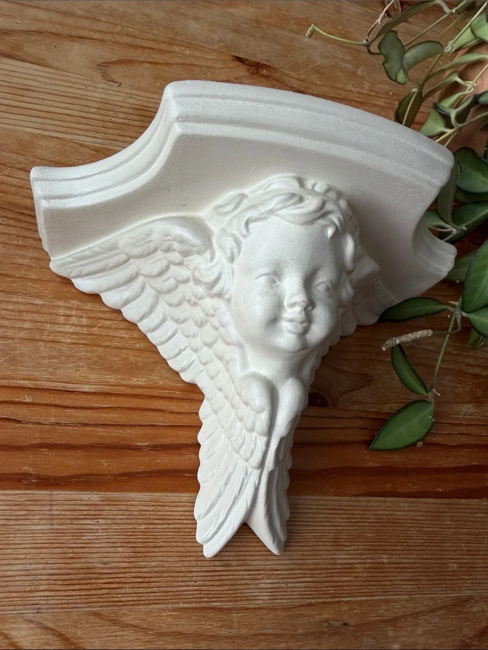 Vintage cherub corbel