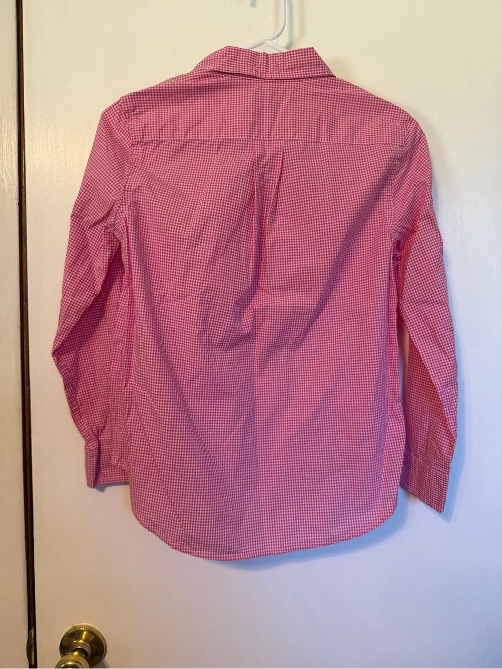 Ralph Lauren Pink Gingham Button-Down Shirt - Boys