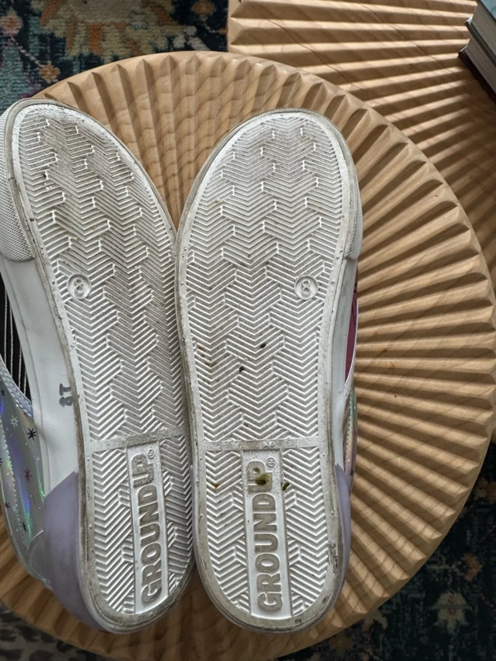Disney Nightmare Before Christmas Low Top Slip-On Sneakers Size 8