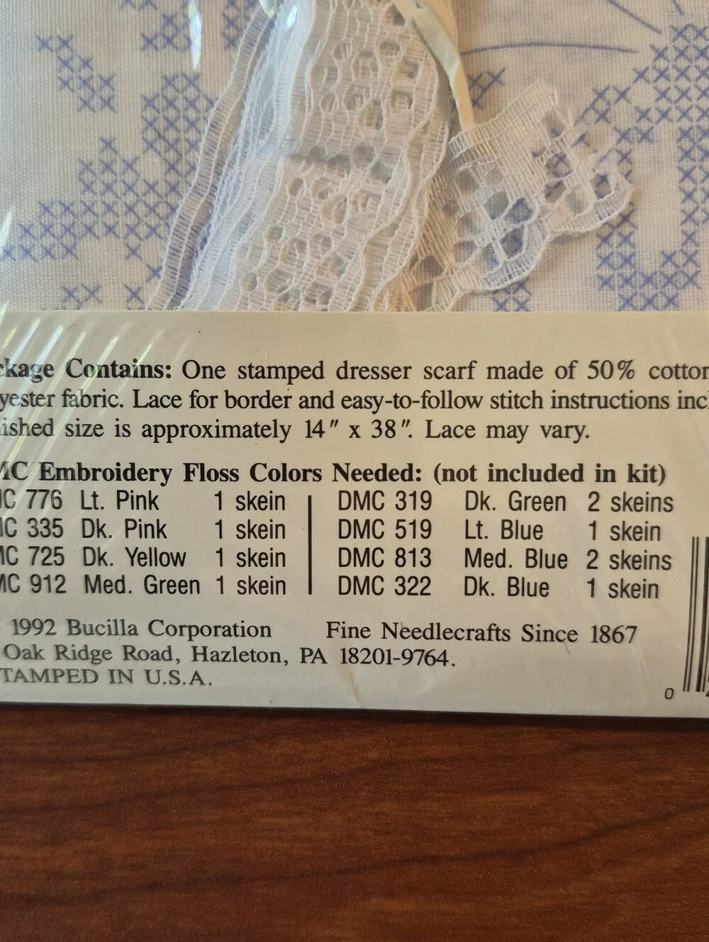 Bucilla start easy instructions
