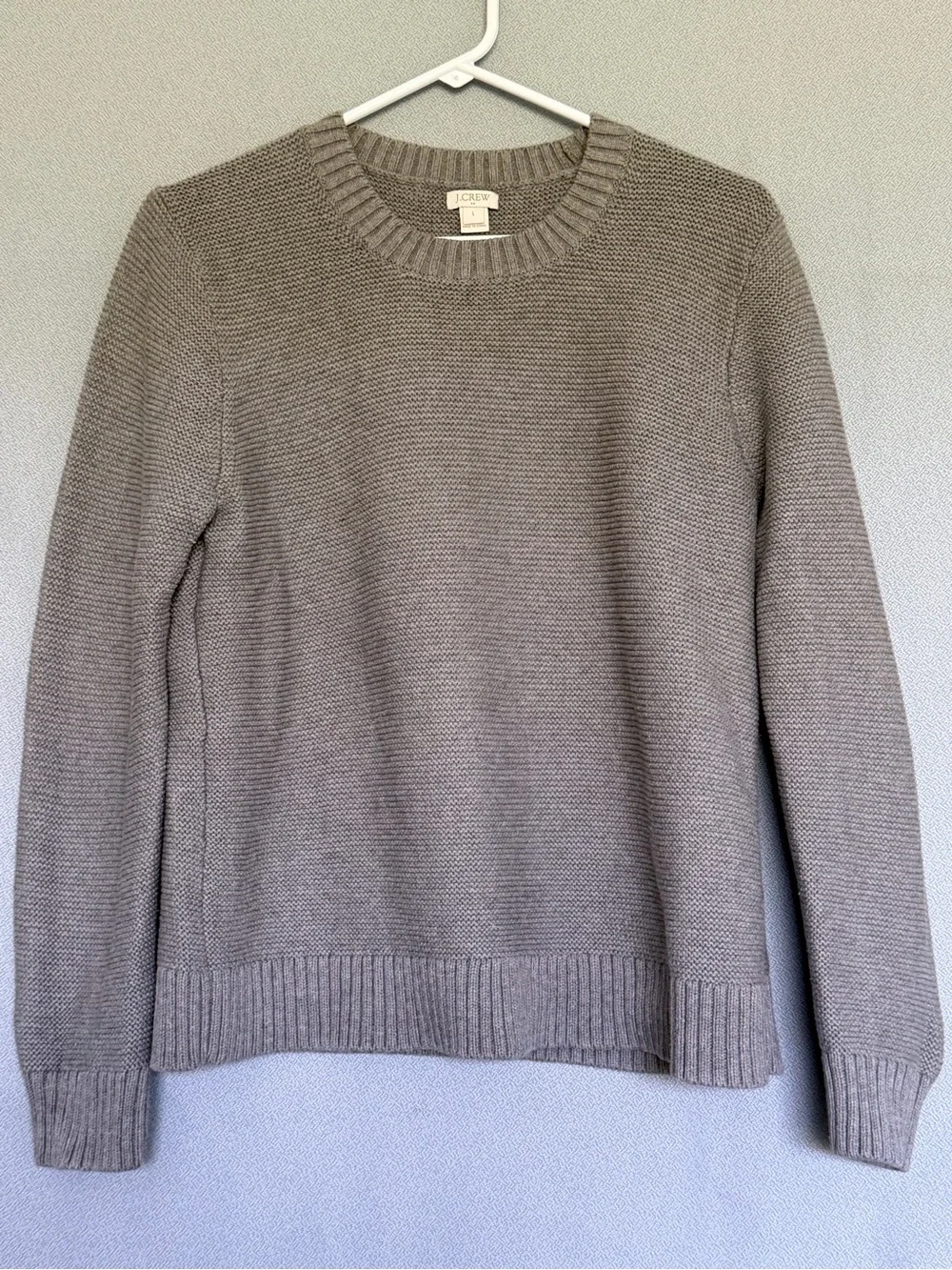 J. Crew Crewneck Sweater in Grey
